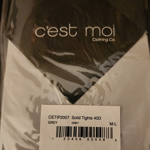New C'est Moi Solid Tights Differen Colour Size M-L (pack of 4). - Picture 4 of 5